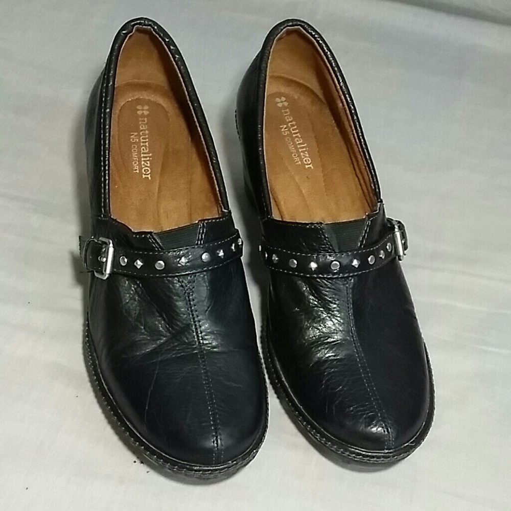Naturalizer N5 COMFORT Shoes 8.5 M Leather Heel 3